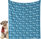 Personalized Dog Blanket, Customized Pet Blankets with Name Picture, Throw Blanket for Small Medium Large Dog Puppy Cat - Image 10