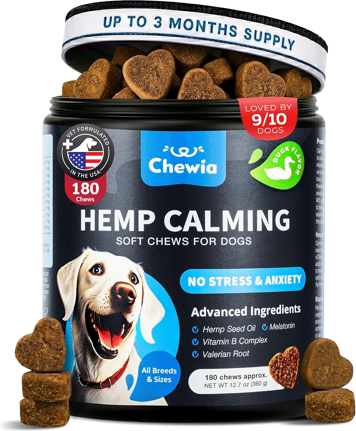 Probiotics for Dogs Gut Health, Digestion, Immunity, Yeast Balance, Itchy Skin, Allergies Support - Dog Probiotic Chews with Digestive Enzymes for Gut Flora- Soft Treats with Pumpkin and Yeast Powder - Image 12