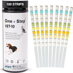 Authentic USA imported One Step pet glucose monitoring and pH strips.