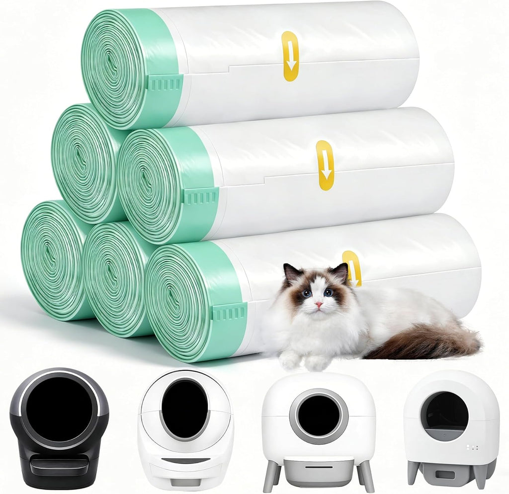 Thickened Cat Litter Box Liner Bag, 30 Count 37"x18" Jumbo Size, Extra Thick Leakproof, Tear-Resistant, Heavy Duty Enhanced Load-Bearing Strength, Ideal for Multi-Cat Family Cat Litter Bags - Image 11