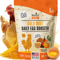 Roosty's Gold Dust Daily Egg Booster front view, 16 Ounce pouch.