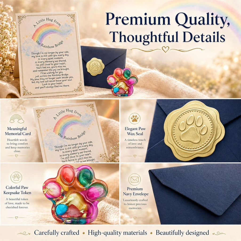 CYLDGNS authentic imported pet memorial token displayed in natural light showing transparent resin colors