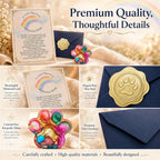 CYLDGNS authentic imported pet memorial token displayed in natural light showing transparent resin colors