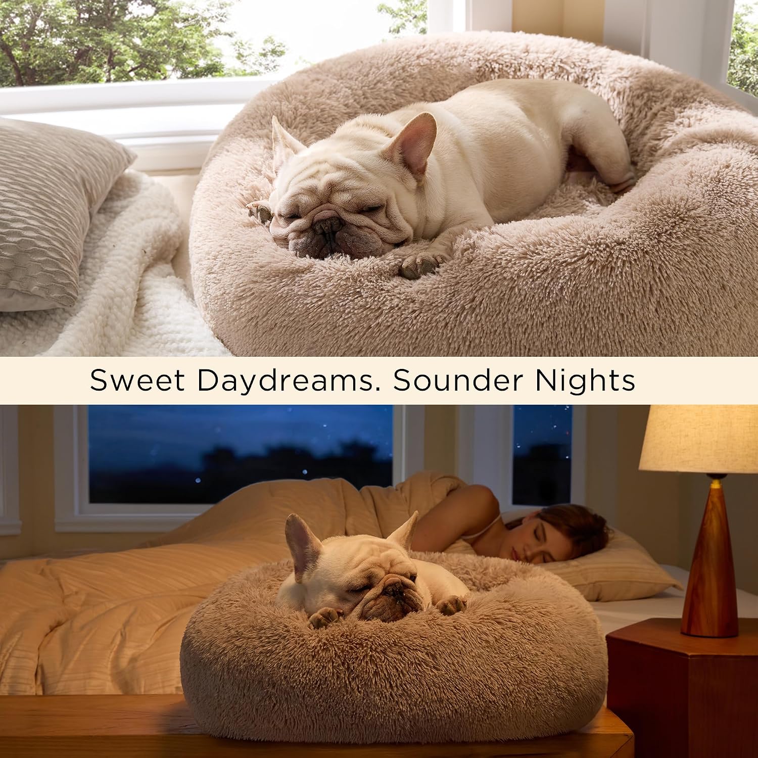Bedsure pet bed anti-slip water-resistant bottom base