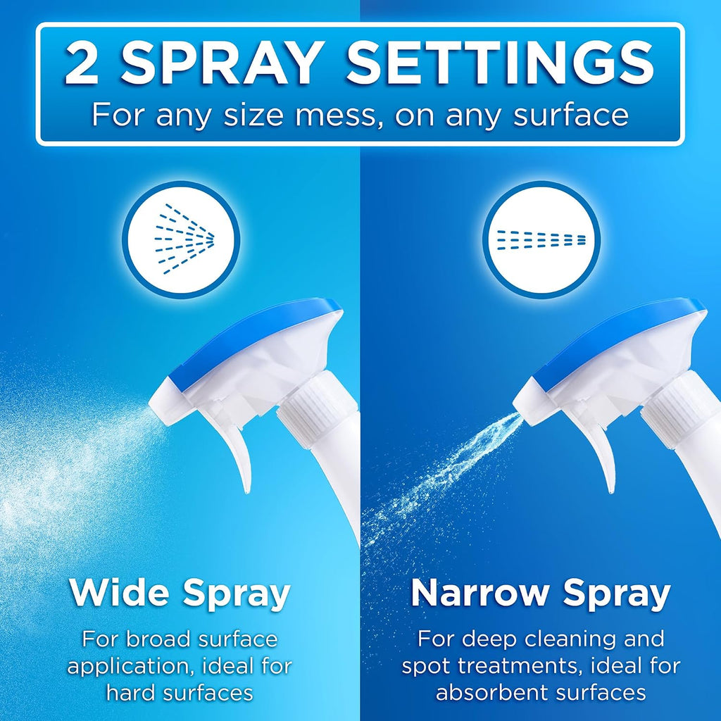Back label of the imported pet odor treatment showing trace minerals and usage directions.