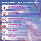 Cat calming spray showing effective results for fireworks and thunder