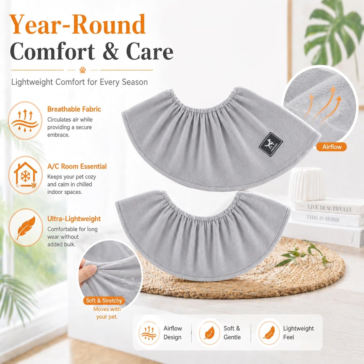 Pet owner using Pawpubby sling for indoor bonding