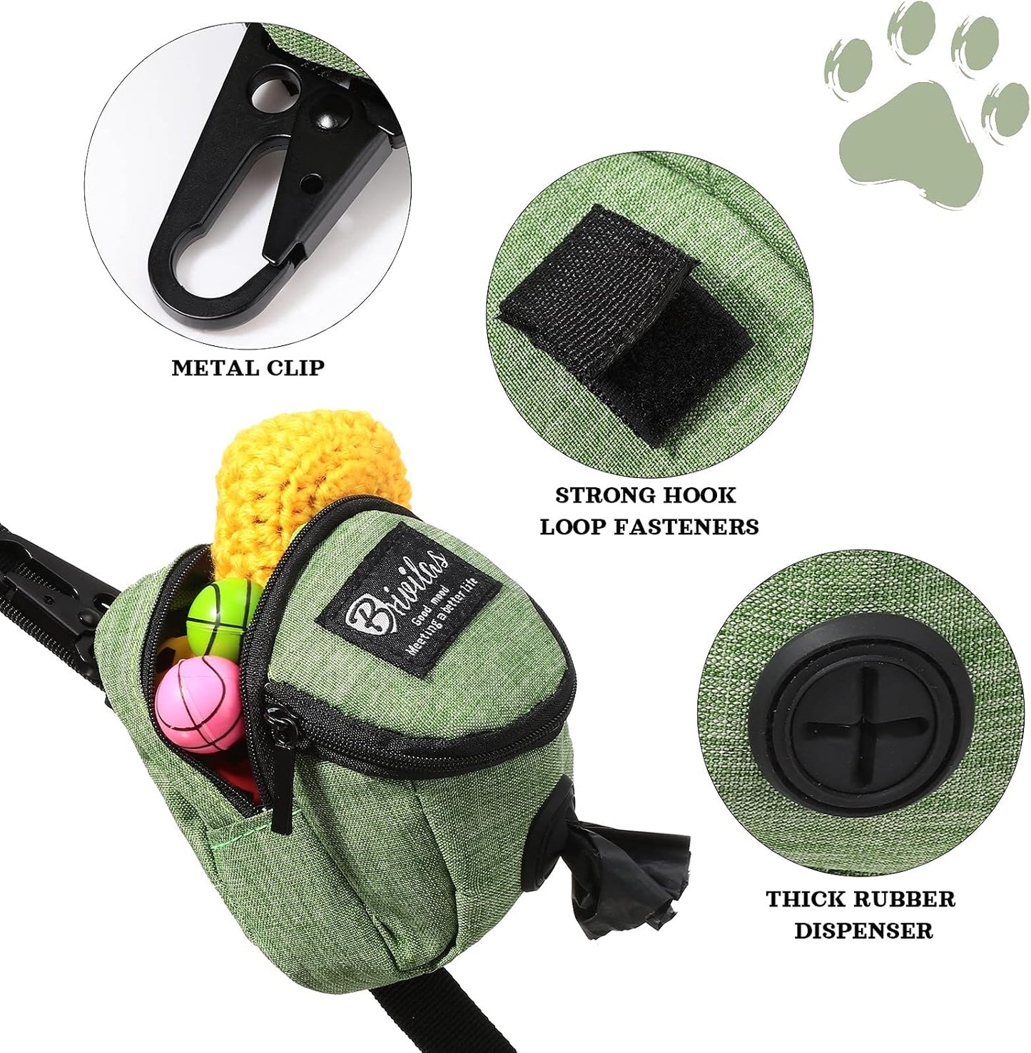 Talltalk pet waste bag dispenser showing bottom hole