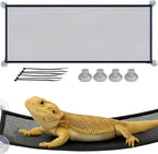 Homedy Crafts bearded dragon hammock large tank bed front view