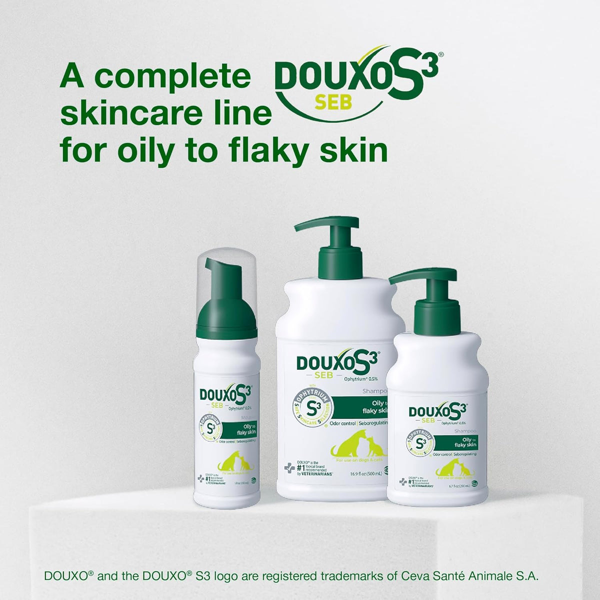 Professional dermatological shampoo for dogs and cats