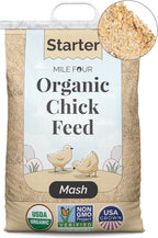 Mile Four Organic Chicken Feed - Starter Chick Mash, Non-GMO, USA Grown, 21% Protein, Corn-Free, Soy-Free, Non-Medicated Chick Feed, 2 lb Sample - Image 10