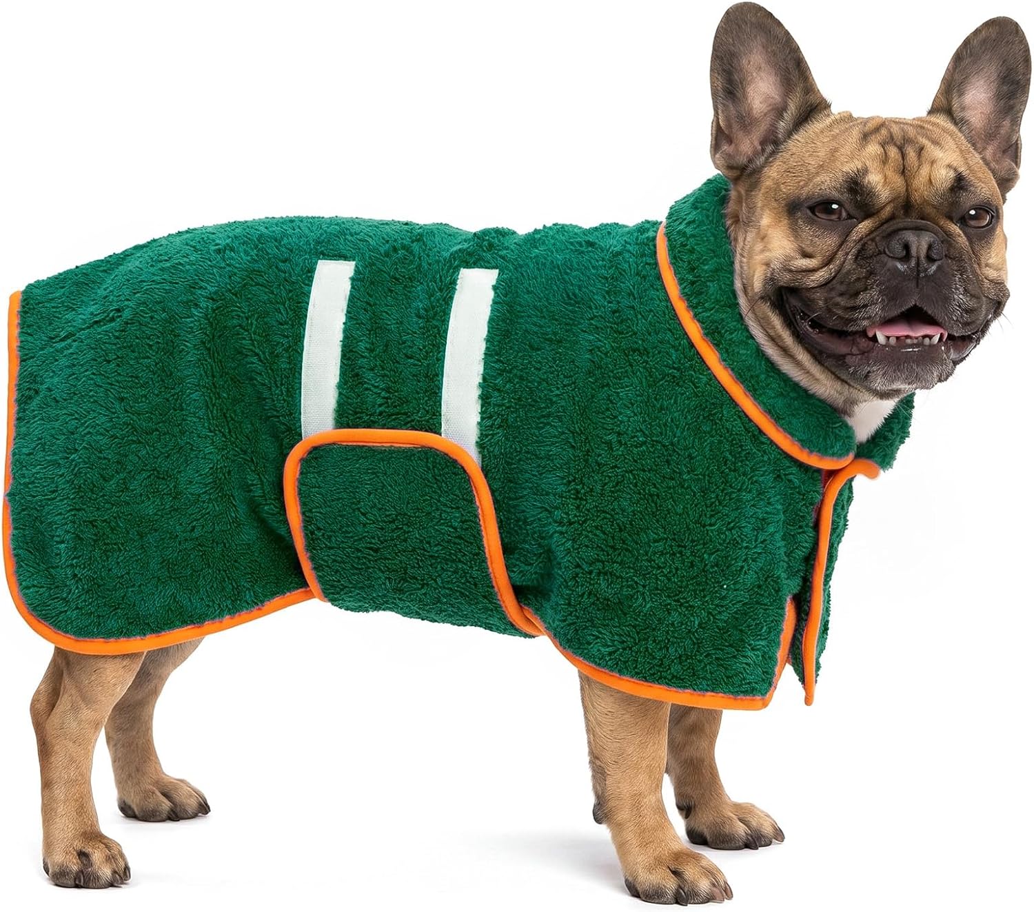 Bienbee Dog Bathrobe, Quick Drying Super Absorbent Pet Robes for Small Medium Large Dogs, Drying Coat for After Bath & Swim, Warm & Cozy Dogs Towels, Dog Puppy Bath Supplies,Light Blue L - Image 14