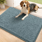 Bcoimo Super Absorbent Cat Door Mat, 24"*17" Anti Slip Mat for Muddy Paws, Pet Rugs for Dirty Paws Washable that Absorbs Moisture and Dirt, for Cat Cage and Pet Resting Carpet - Image 12