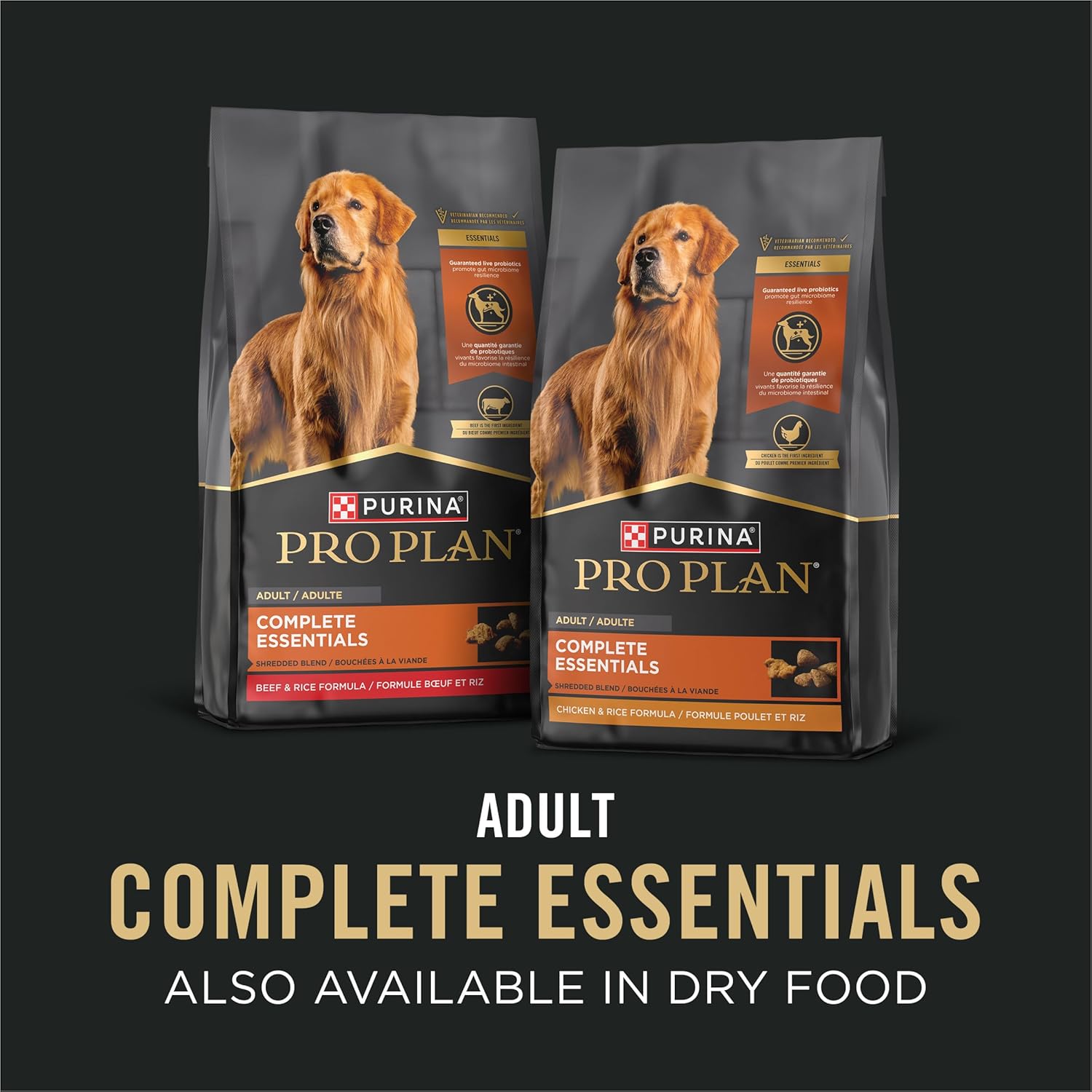 Purina Pro Plan Complete Essentials Wet Dog Food, Lamb and Vegetables and Turkey and Vegetables in Gravy Variety Pack - (Pack of 12) 13 oz. Cans - Image 9