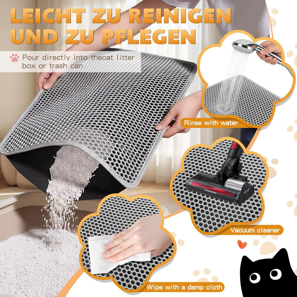 Soft scratch resistant EVA foam cat mat gentle on feline paws