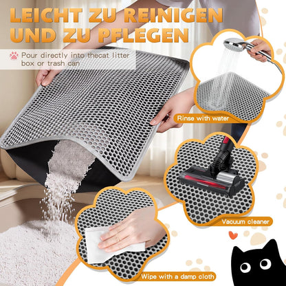 Soft scratch resistant EVA foam cat mat gentle on feline paws