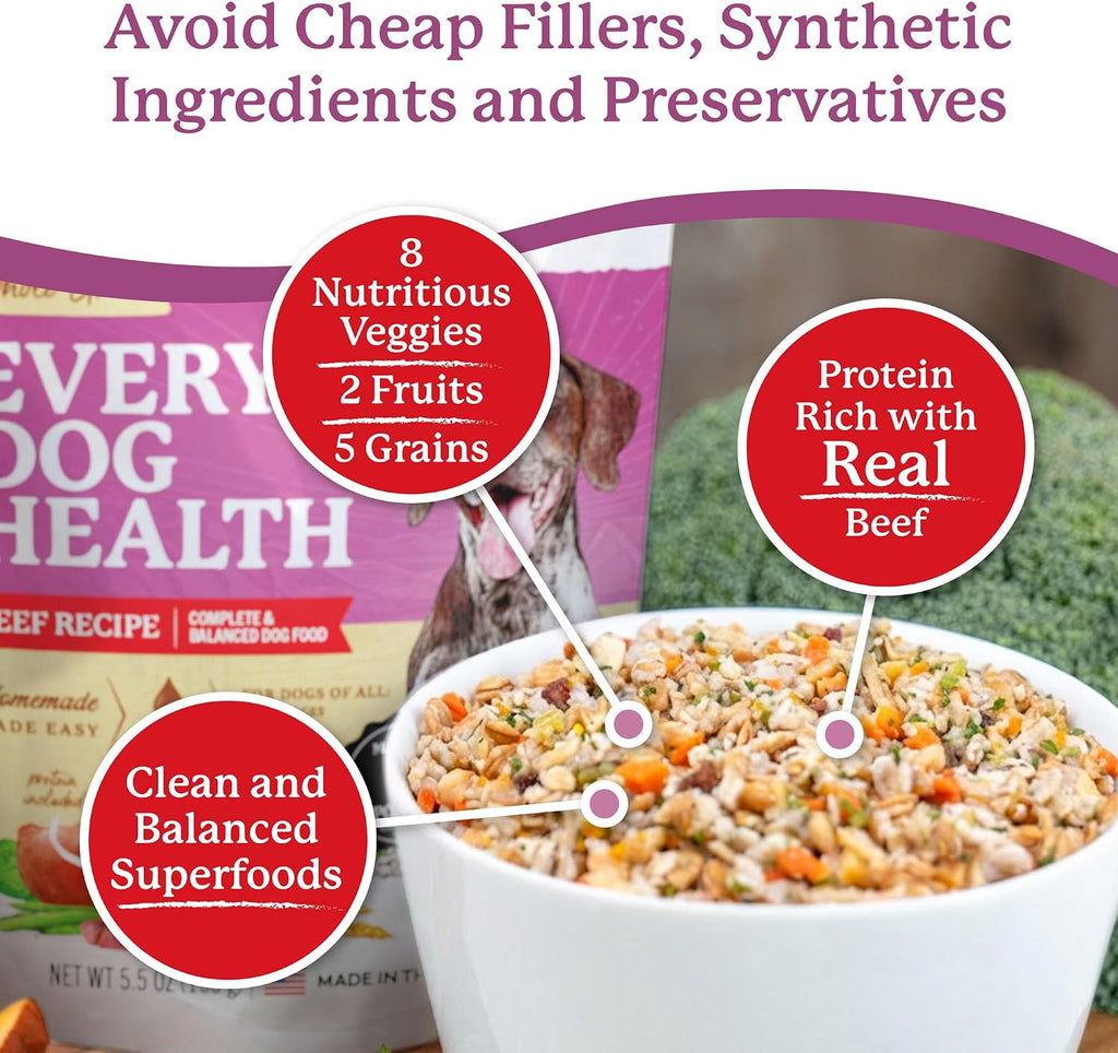 Dr. Harvey's Every Dog Health bag nutritional information label