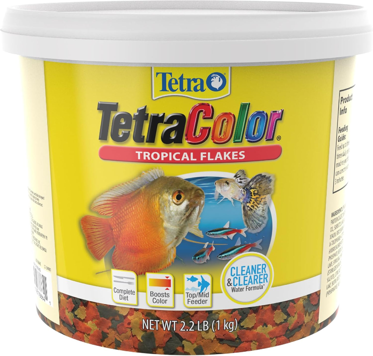 TetraColor Tropical Flakes, Color Boosting Fish Food, Nutritionally Balanced Diet for Tropical Fish, 7.06 oz - Image 11