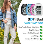 3DFitBud simple step counter model A420S displaying the compact portable design.
