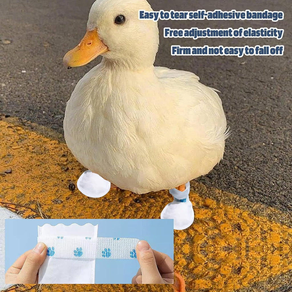 Disposable Duck Shoes for Real Ducks Feet Bumblefoot Care Supplies - Image 3