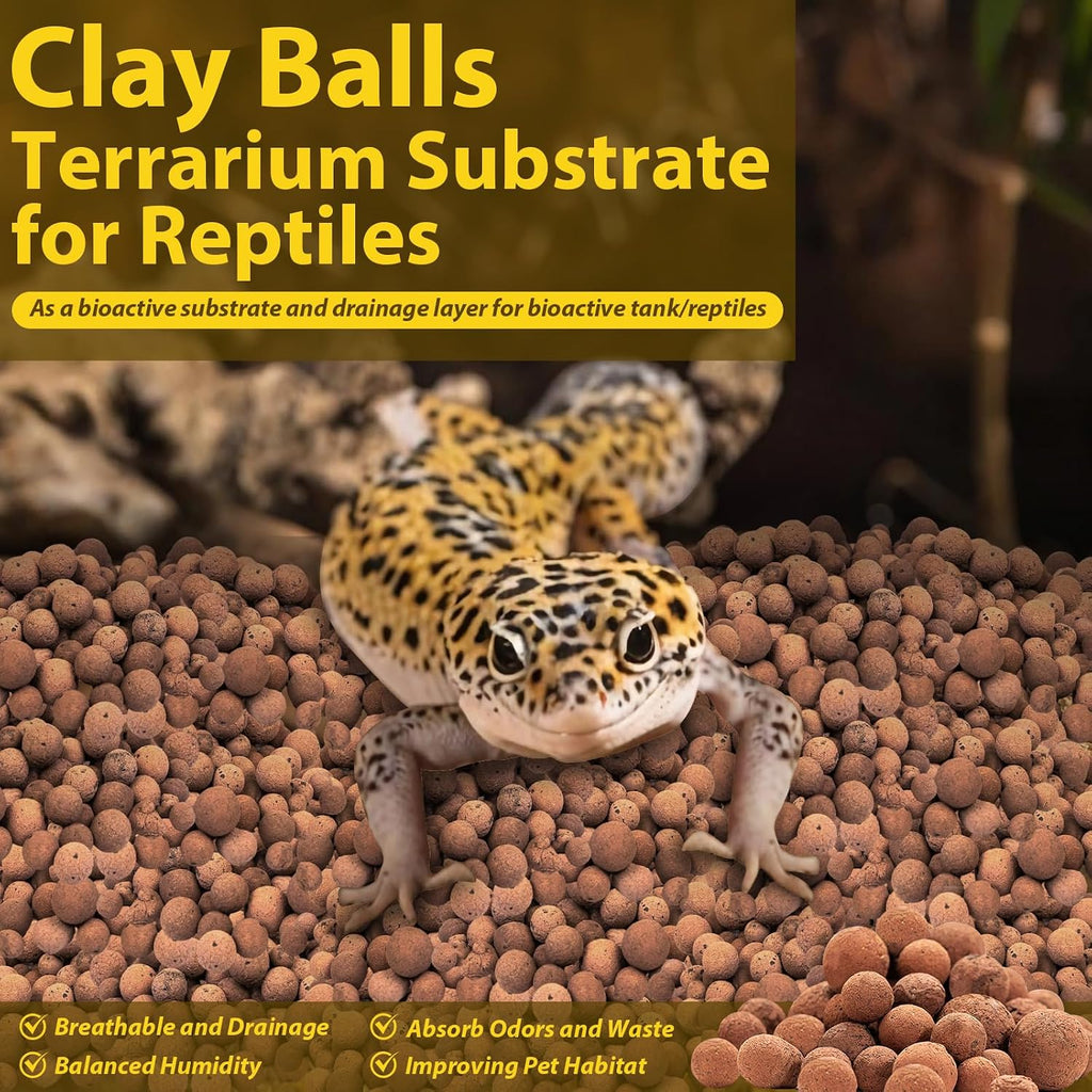 Legigo lightweight hydro balls for reptile tanks and plant roots