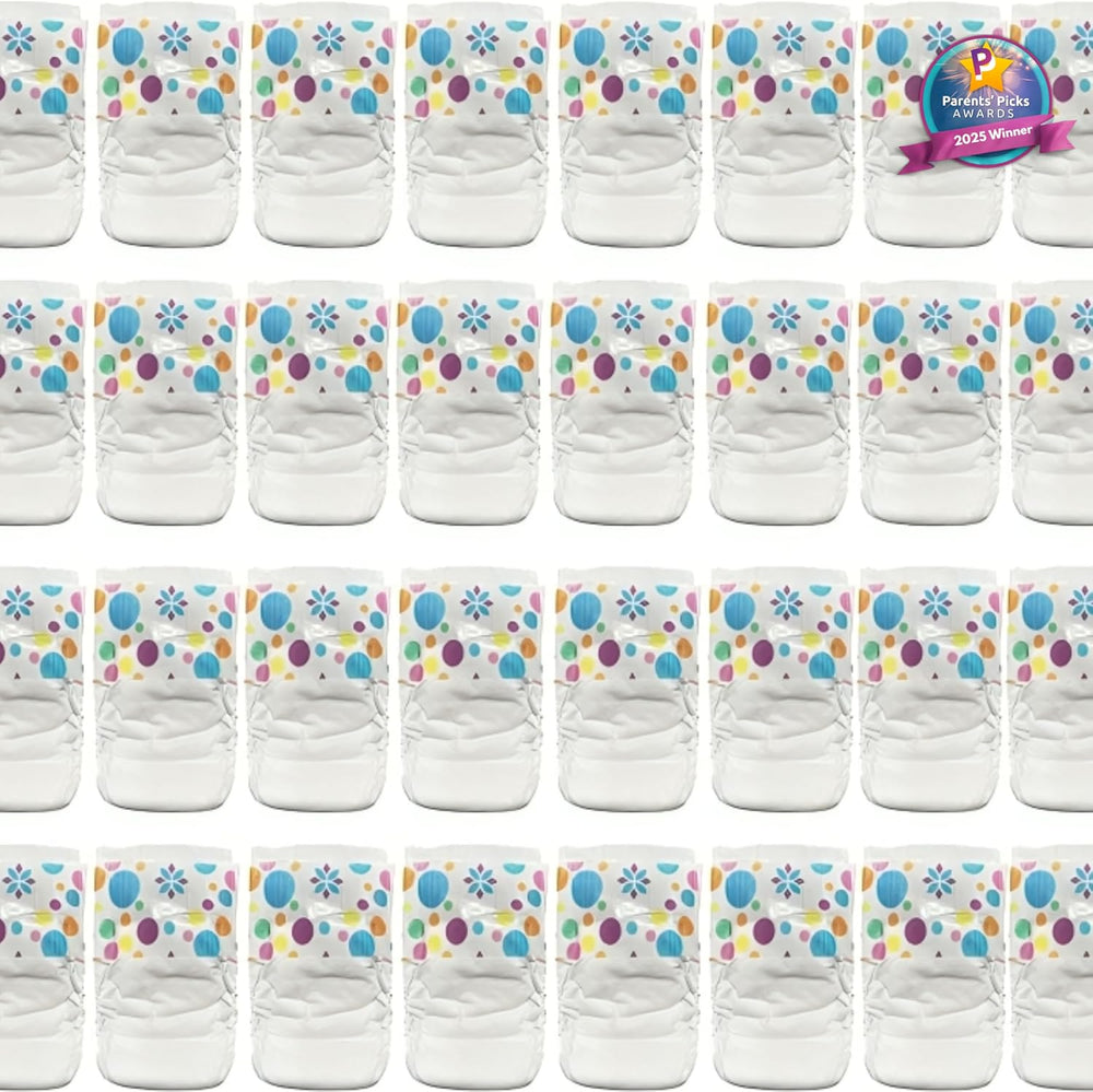 Pail Buddies Baby Doll Diapers Refill Value Pack front view showing packaging details.