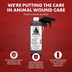 Underwood Horse Medicine spray bottle with trigger attachment