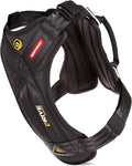 EzyDog Drive dog car harness front view black