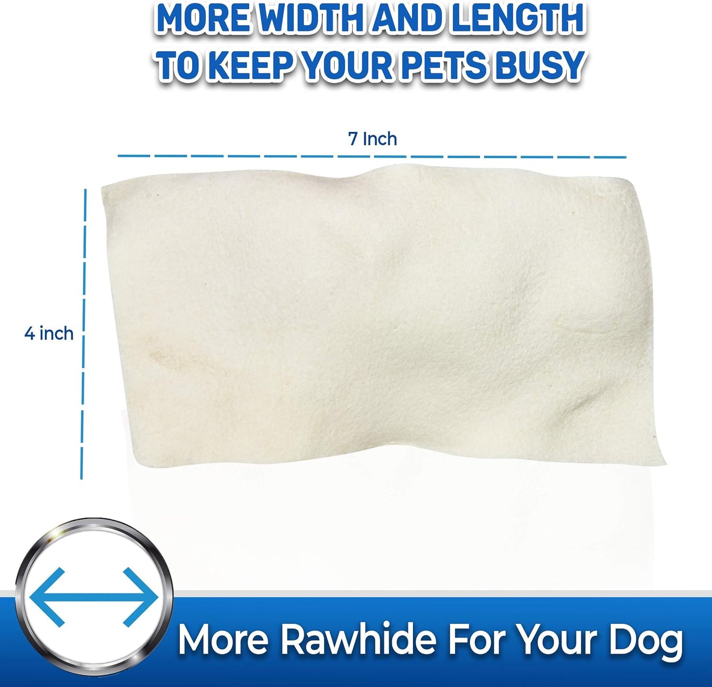 Chemical free long lasting dog chew treats by Pet Magasin
