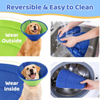 Soft Dog Cone Collar to Stop Licking After Surgery, Comfy Dog Cone Alternative for Large Medium Small Dogs/Cats, Adjustable Washable E-Collar for Spay Neuter Recovery and Neck Protection - Image 9