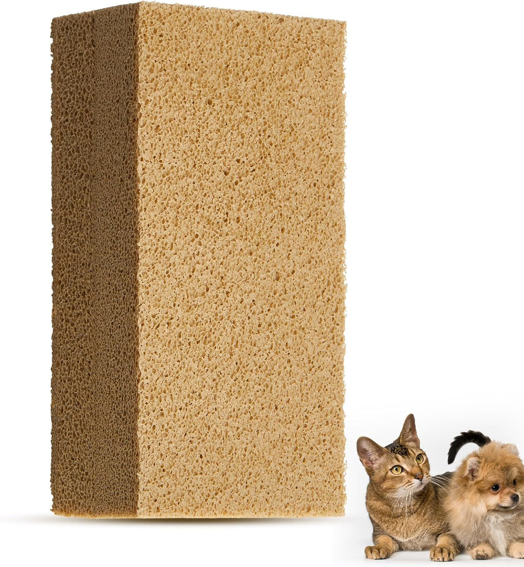 Pet Hair Remover Sponge Cat and Dog Hair Sponge Rubber Pet Fur Lifter Removal Tool, Remove from Furniture, Carpet, Bedding, Clothing, 6.26 x 3.28 x 1.89 Inch (Khaki,3 Pack) - Image 11