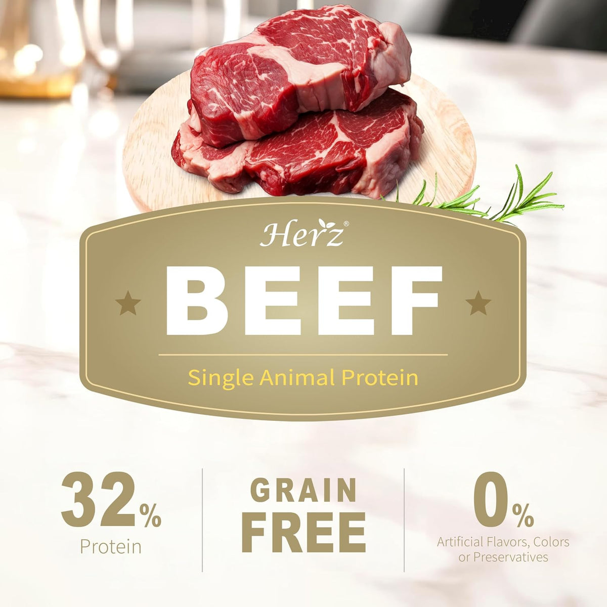 Herz premium USA imported air dried pet food for sensitive stomach