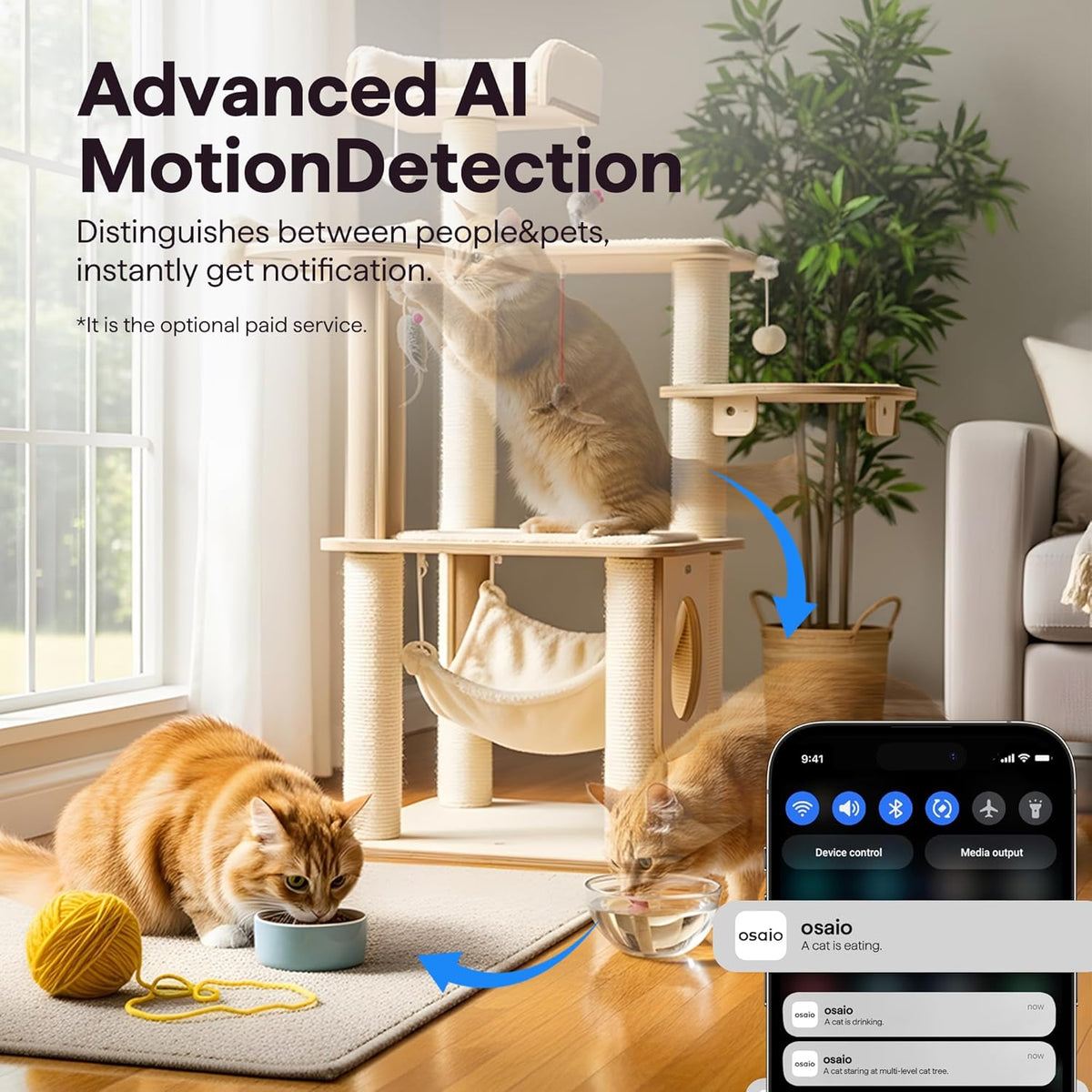 Elelink security camera magnetic base detail