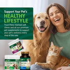 PetNC Natural Care soft chews bottle angle view for cats