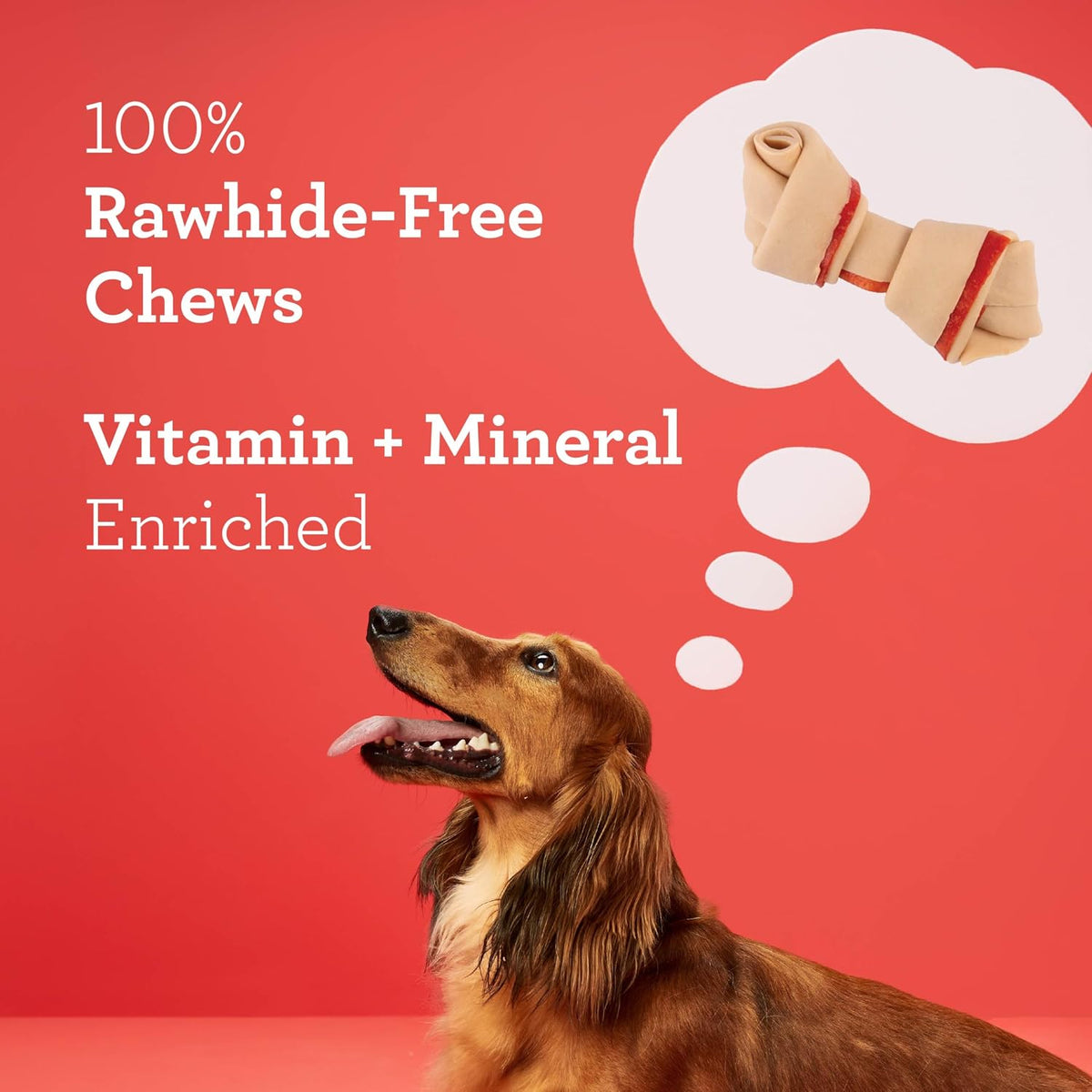 Side view of DreamBone packaging showing ingredients and benefits