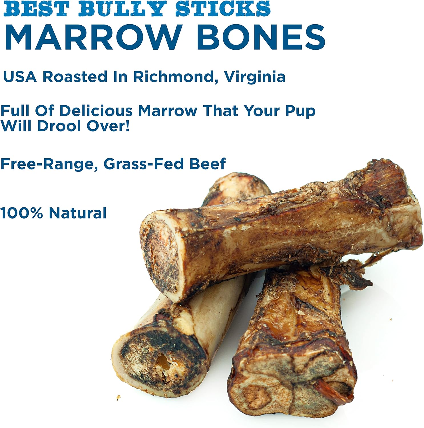 Best Bully Sticks marrow bones for large breed dogs