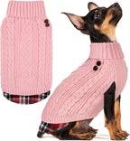 Premium imported KYEESE pullover sweater for small male dogs.