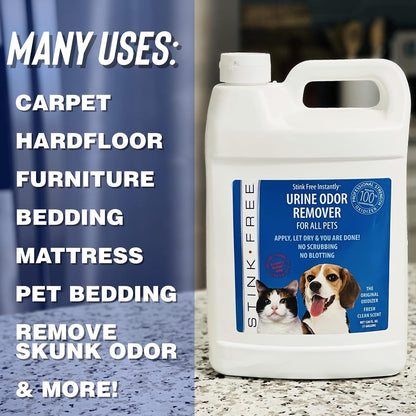 Stink Free authentic USA imported pet urine smell remover liquid