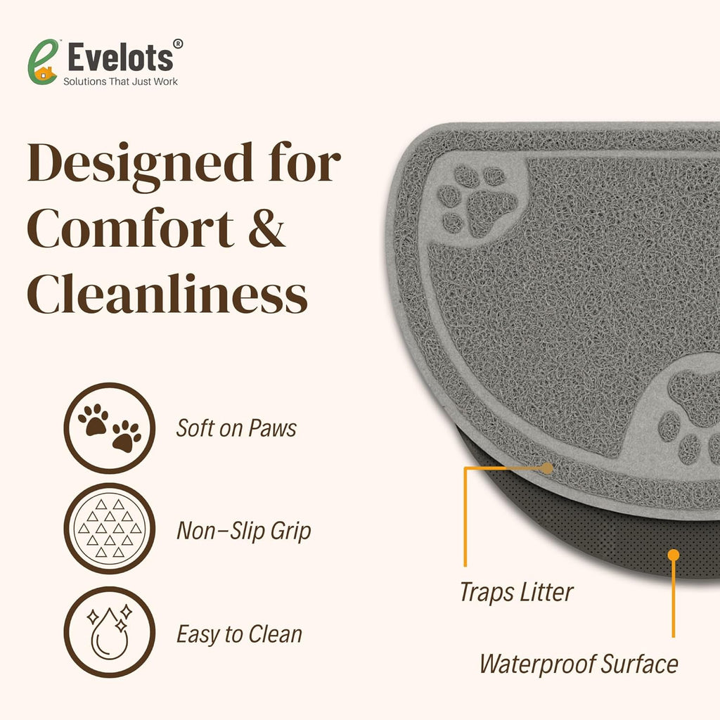 Waterproof urine proof backing of cat litter mat