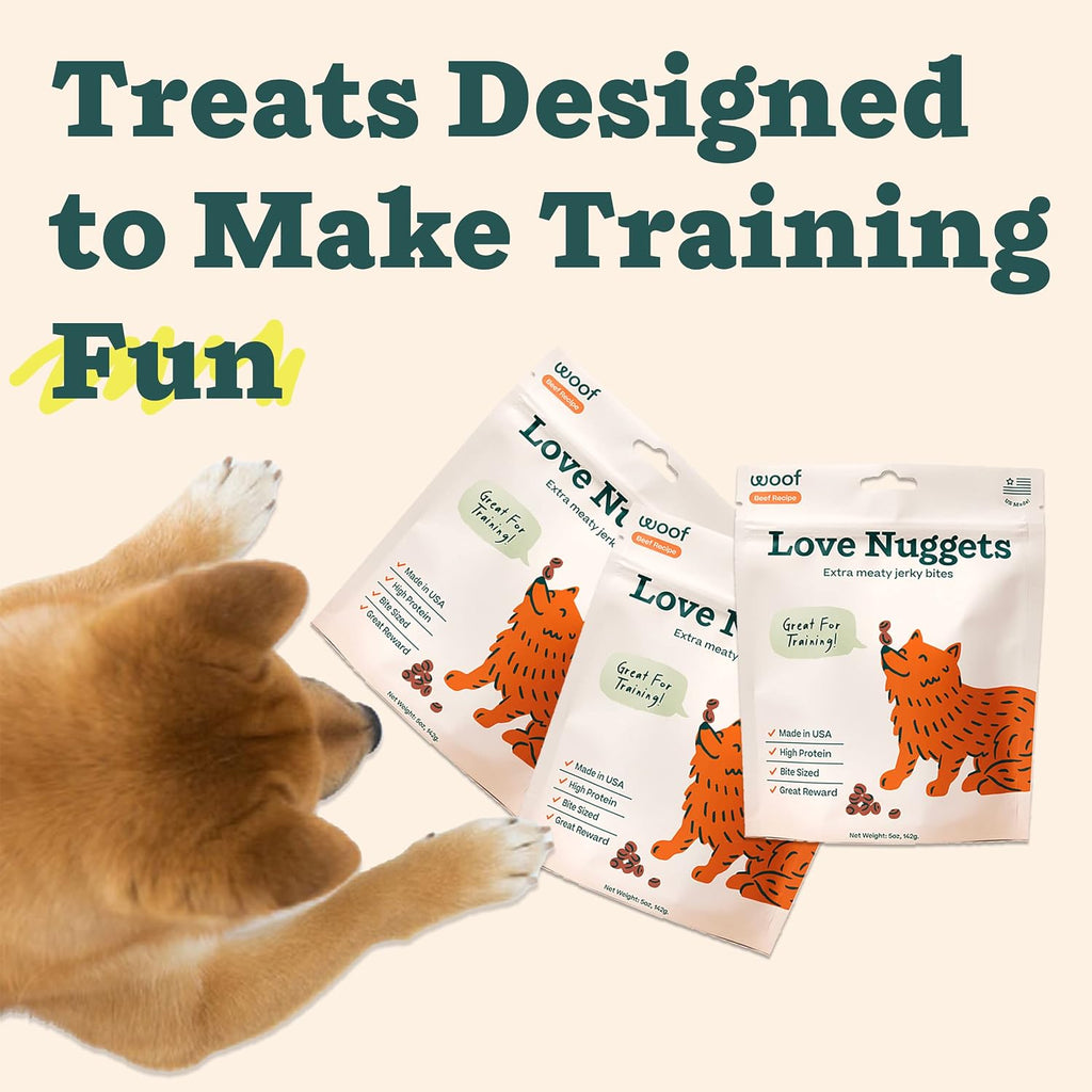 Natural ingredient beef jerky treats for all life stages