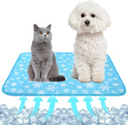 NACOCO Summer Pet Cooling Mat - Cat Dog Cushion Pad Sleeping Cool Sharks Comfortable Soft for Pets Kids and Adults (Grey Shark, S) - Image 12
