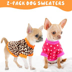 Medium size winter dog jacket with elastic trim fit details