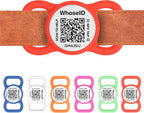 Infographic explaining how scanning the smart QR code sends an automatic GPS location email alert directly to the pet parent.