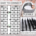 Abbylike spike mat placed on indoor furniture for pet protection