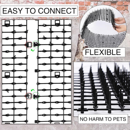 Abbylike spike mat placed on indoor furniture for pet protection