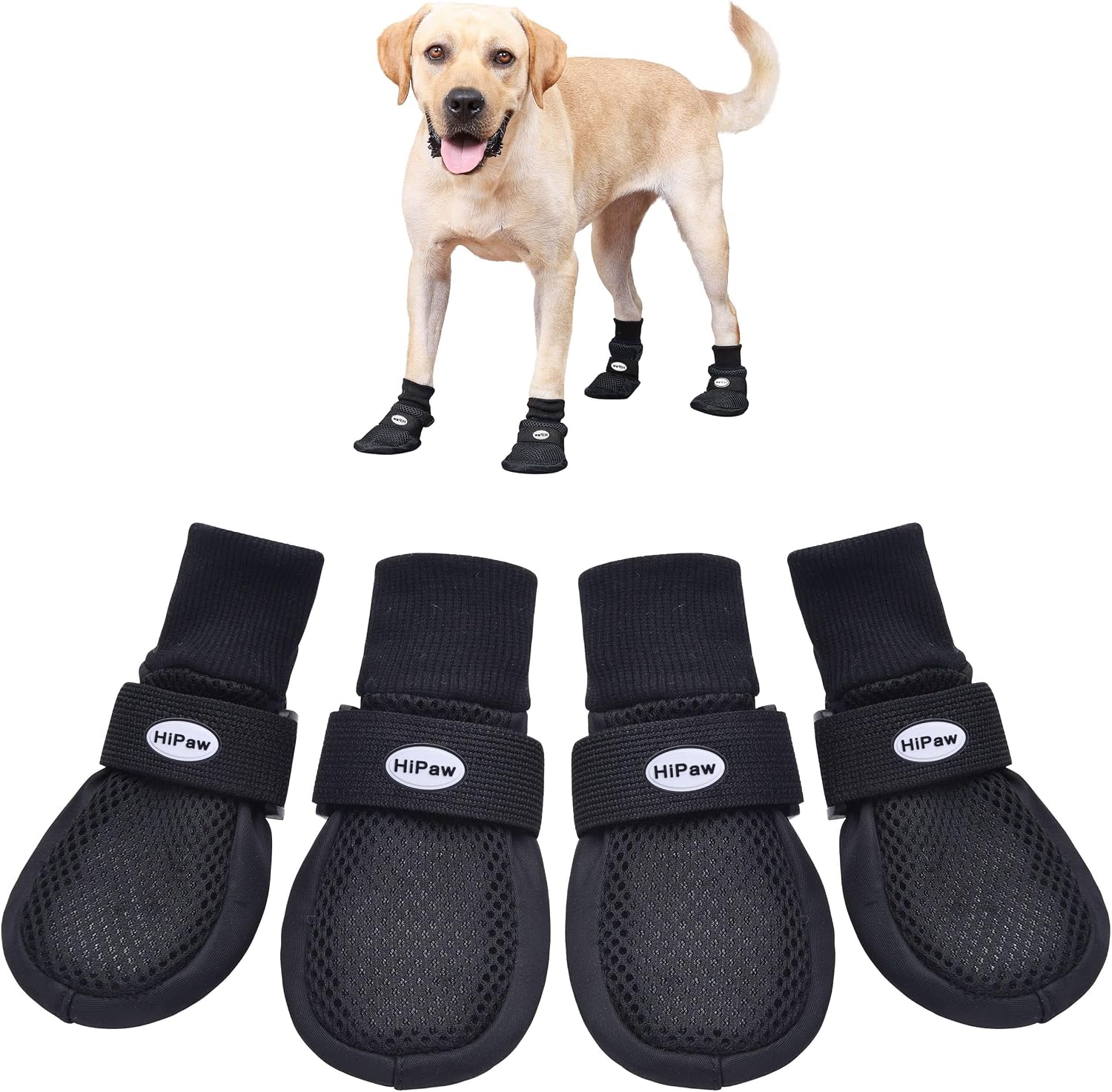 Adjustable strap detail of HiPaw breathable dog booties