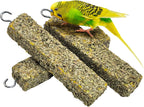 Fhiny 4 PCS Parakeet Treats, Donut Shaped Natural Grain Cockatiel Food with Fruits Vegetables Flowers and Herbs Bird Chew Toys for Parrot Conure Lovebird Training Rewards and Beak Grinding - Image 15