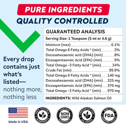 Authentic USA imported Strellalab salmon oil supplement for pet allergy and itch relief.