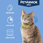 Fast acting flea control liquid tube from PetArmor showing proper shoulder blade application spot.