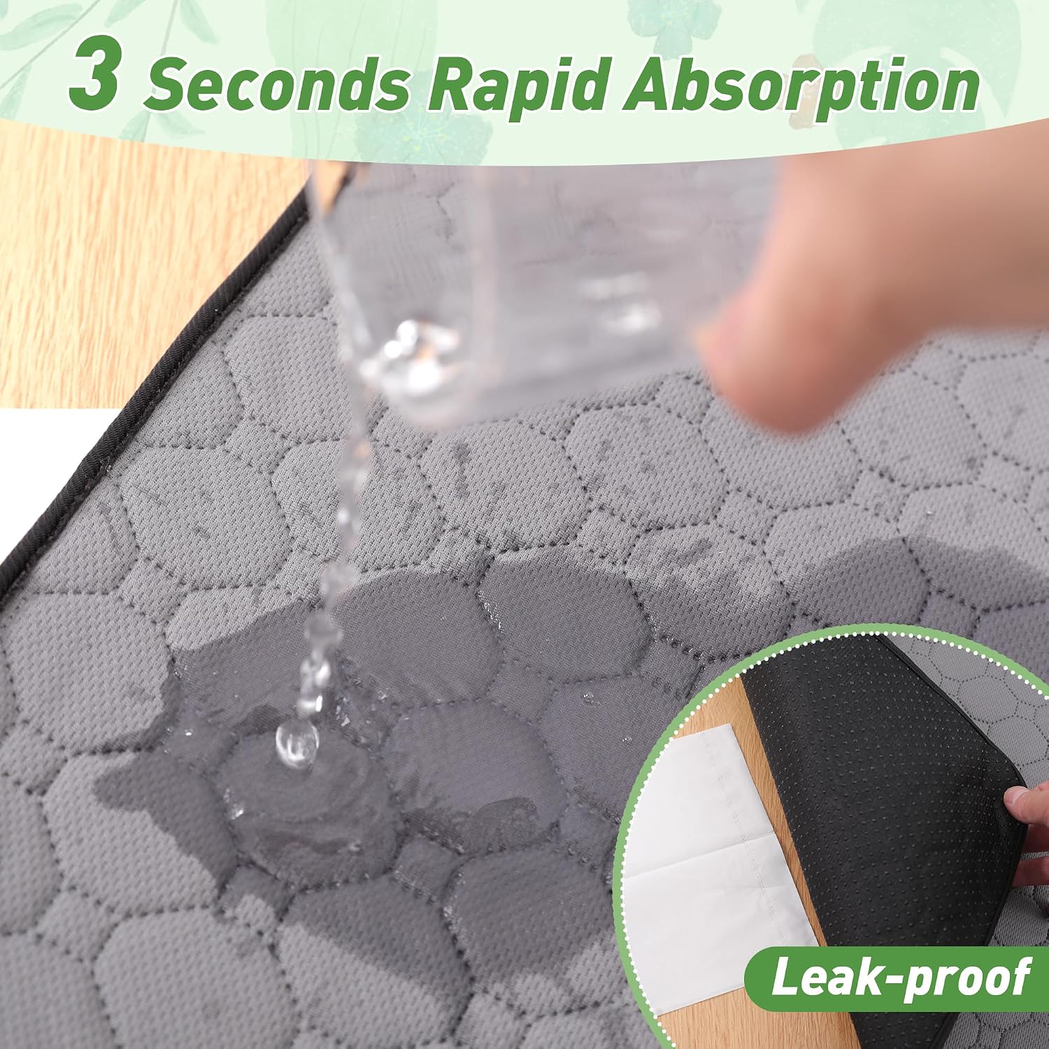 Rabbit walking on LWYMX absorbent fleece bedding